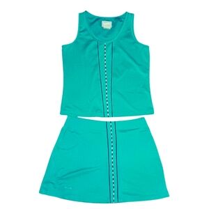 Bolle Women's Aqua Tank and Skirt Set